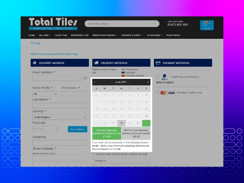 magento 2 delivery time extension on actual stores